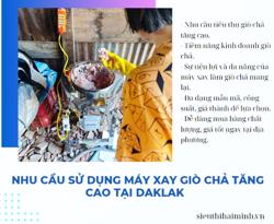 Máy xay giò chả BÁN CHẠY tại Daklak