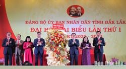 Đột phá, đoàn kết, xây dựng tỉnh Đắk Lắk ổn định, phát triển, giàu đẹp, văn minh, bản sắc