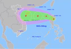 Hình thành áp thấp nhiệt đới sát Biển Đông, dự báo mạnh lên thành bão