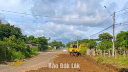 Chủ đầu tư đã khắc phục vị trí hư hỏng trên đường Y Ngông – Tỉnh lộ 1 sau phản ánh của Báo Đắk Lắk