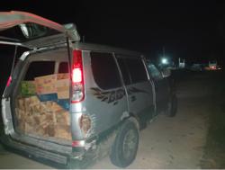 Lực lượng chức năng nổ súng trấn áp tài xế chở gỗ Bình Linh