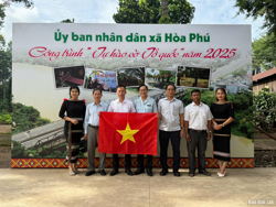 Khánh thành đường cờ “Tự hào cờ Tổ quốc” tại Hòa Phú