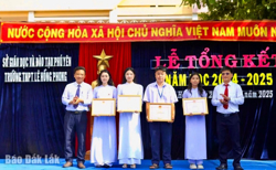 Đắk Lắk có 2 học sinh đoạt giải tại cuộc thi sáng kiến về phòng chống bạo lực học đường cấp quốc gia