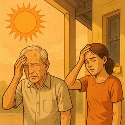 Thời tiết nắng nóng, làm sao tránh được mệt mỏi và đau yếu?