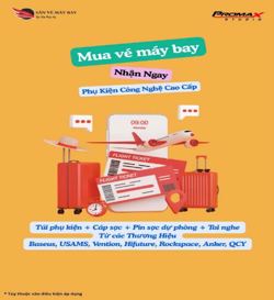 Đặt Vé Máy Bay – Tặng Ngay Phụ Kiện Công Nghệ Cao Cấp Promax