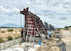 Đẩy nhanh tiến độ thi công các dự án trọng điểm trước mùa mưa bão