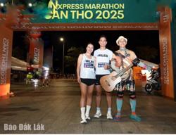 Giải VnExpress Marathon Cần Thơ 2025: Runners Đắk Lắk đoạt 5 huy chương các loại