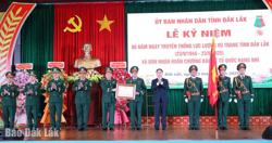 Lực lượng vũ trang tỉnh đón nhận Huân chương Bảo vệ Tổ quốc hạng Nhì