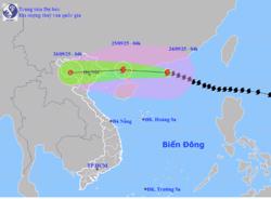Siêu bão số 9 Ragasa suy yếu xuống cấp 15-16, giật trên cấp 17, dự báo đổ bộ vào đâu?