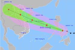 Bão Bualoi “lao nhanh” gấp đôi các cơn bão khác, tới 30 km/giờ