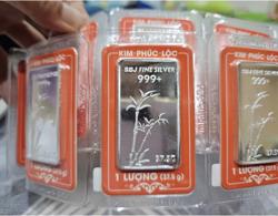 Sốc với giá bạc hôm nay, 14-1, người mua bạc lãi 14 triệu đồng/1 tuần