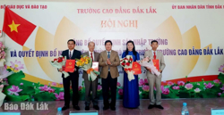 Tiến sĩ Đặng Văn Lái được bổ nhiệm làm Hiệu trưởng Trường Cao đẳng Đắk Lắk