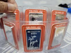 Giá bạc hôm nay 22-1: Bất ngờ lao dốc