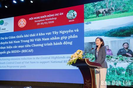 Khởi động Dự án Giảm thiểu khí thải tại khu vực Tây Nguyên và Duyên hải Nam Trung Bộ