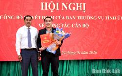 Công bố Quyết định của Ban Thường vụ Tỉnh ủy về công tác cán bộ tại xã Dray Bhăng