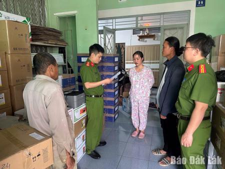 Công an tỉnh Đắk Lắk triệt phá đường dây sản xuất, buôn bán thuốc bảo vệ thực vật giả liên tỉnh quy mô lớn