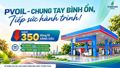 PVOIL giảm giá 350 đồng/lít xăng dầu tại 1.100 cửa hàng trên toàn quốc
