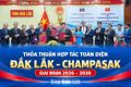 (Infographic) Thỏa thuận hợp tác toàn diện Đắk Lắk - Champasak giai đoạn 2026 – 2030