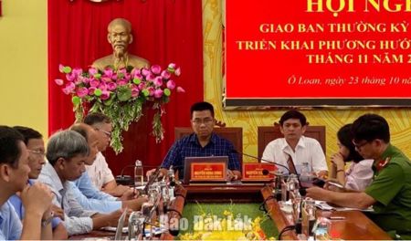 Xã Ô Loan: Siết chặt kỷ cương hành chính, phấn đấu hoàn thành các chỉ tiêu năm 2026