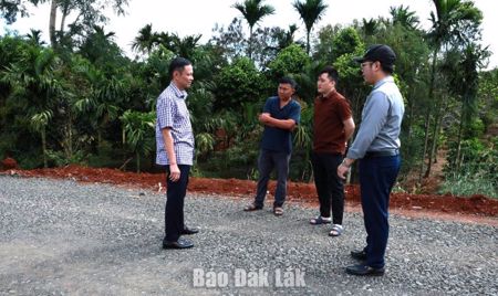 Phường Tân An đôn đốc tiến độ các công trình giao thông