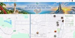 Ra mắt Bản đồ số kết nối thực phẩm an toàn