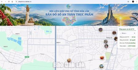 Ra mắt Bản đồ số kết nối thực phẩm an toàn