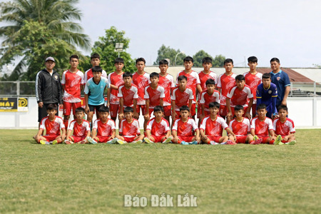 Vòng loại Giải bóng đá vô địch U15 quốc gia 2026: Đắk Lắk nằm ở bảng E
