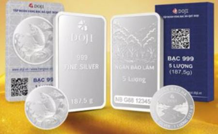 Giá bạc tăng nóng trước ngày Thần Tài, một tập đoàn vàng bất ngờ lấn sân bán bạc