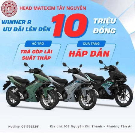 KHUYẾN MÃI ĐẶC BIỆT – 7 NGÀY DUY NHẤT TẠI HONDA MATEXIM TÂY NGUYÊN