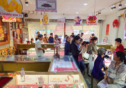 Sáng 28-2, giá vàng miếng SJC, vàng nhẫn tăng mạnh