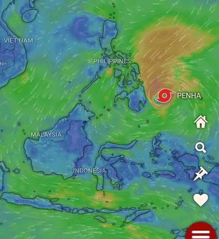 Bão Penha sắp vào Biển Đông những ngày giáp Tết nguyên đán, diễn biến thế nào?