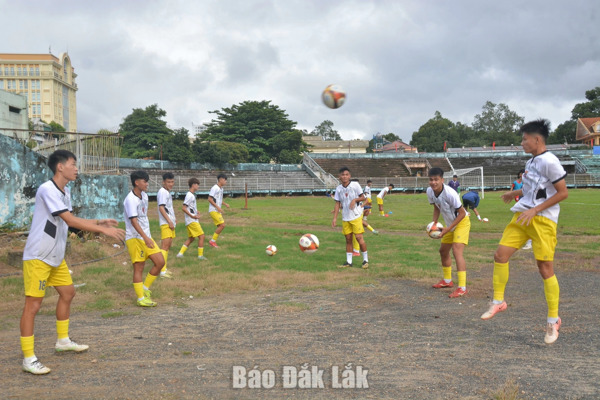 Giải bóng đá hạng Nhì quốc gia 2026: Đắk Lắk xếp ở bảng B
