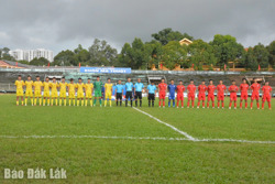 Lượt đi Giải bóng đá hạng Nhì quốc gia 2026: Đắk Lắk có lợi thế thi đấu nhiều trận trên sân nhà