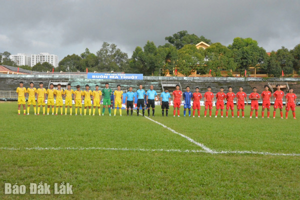 Lượt đi Giải bóng đá hạng Nhì quốc gia 2026: Đắk Lắk có lợi thế thi đấu nhiều trận trên sân nhà
