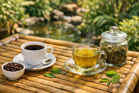 Đẩy lùi gan nhiễm mỡ nhờ uống cà phê, trà mỗi ngày