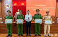 Khen thưởng cán bộ, chiến sĩ Công an tỉnh có thành tích xuất sắc trong phòng, chống tội phạm