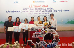 Đắk Lắk đoạt 26 giải tại hội thi An toàn giao thông cấp quốc gia