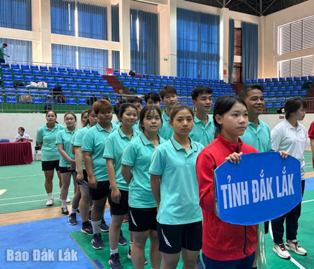 Giải vô địch các câu lạc bộ đẩy gậy quốc gia 2026: Đội tuyển Đắk Lắk bước vào tranh tài