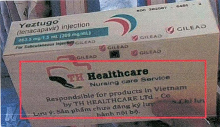 Cảnh báo thuốc tiêm HIV nghi giả mạo chưa được cấp phép