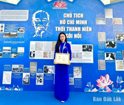 Đắk Lắk có 1 cán bộ Đoàn nhận Giải thưởng Lý Tự Trọng năm 2026
