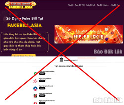 “Bill chuyển khoản” giả, nạn nhân thật