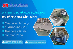 Đại lý máy may lập trình giá tốt giao nhanh tại TPHCM - Máy May Hoàng Nam
