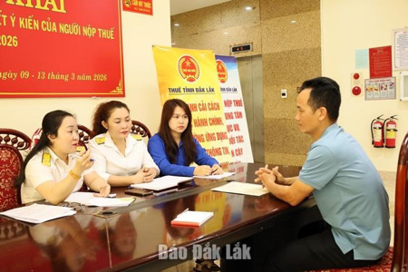 Lắng nghe và giải quyết ý kiến người nộp thuế