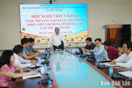 Đẩy mạnh công tác thông tin, tuyên truyền Cuộc thi Sáng tạo dành cho Thanh thiếu niên nhi đồng tỉnh