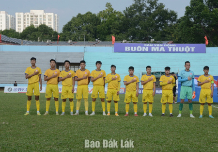 Giải bóng đá hạng Nhì quốc gia 2026: Thêm 3 điểm cho chủ nhà Đắk Lắk