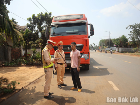 Đắk Lắk hoàn tất tổng rà soát phương tiện vận tải có tải trọng từ 15 tấn trở lên