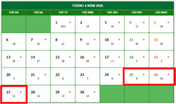 Hoán đổi để nghỉ 9 ngày liên tiếp dịp Giỗ Tổ, 30-4 và 1-5: Bộ Nội vụ nói gì?