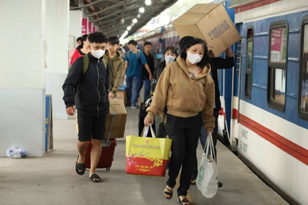 Ngành đường sắt tăng tải dịp lễ 30-4 và 1-5 sắp tới