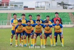 Giải bóng đá hạng Nhì: Đắk Lắk hướng đến điểm số đầu tiên trước Vĩnh Long