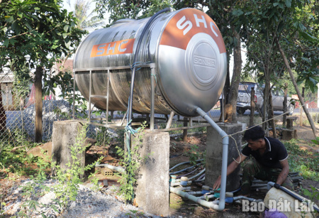 Vân Hòa chủ động ứng phó với khô hạn